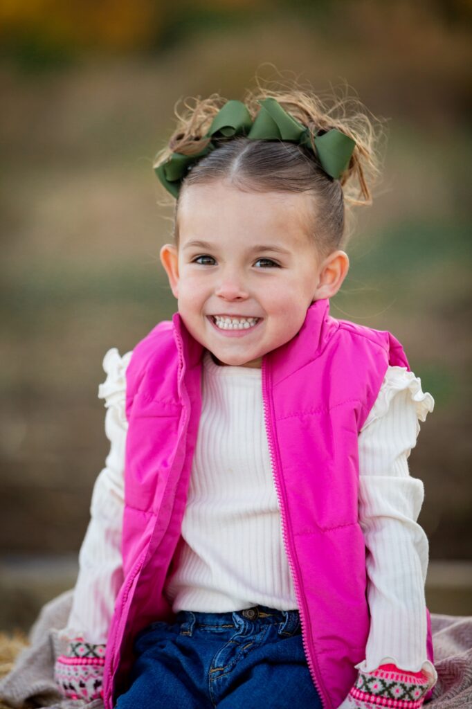 Noblesville fall mini session photographer, little girl fall photo