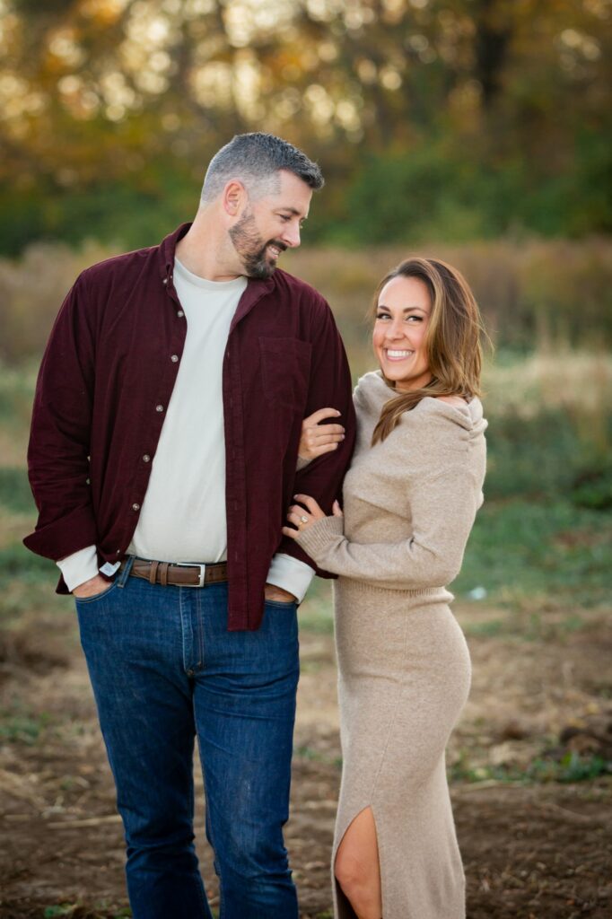 Noblesville fall mini session photographer, fall couples portrait